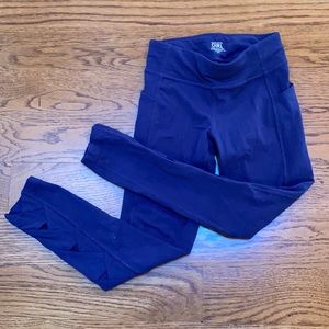 Athleta girl blue leggings